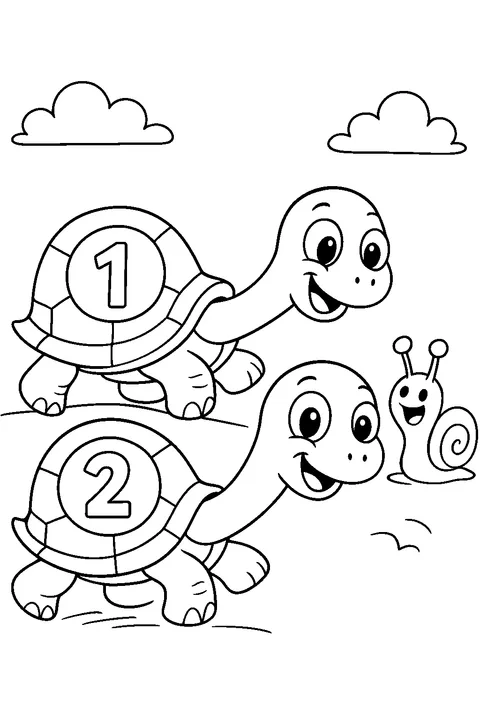 Turtle Race — Print PDF