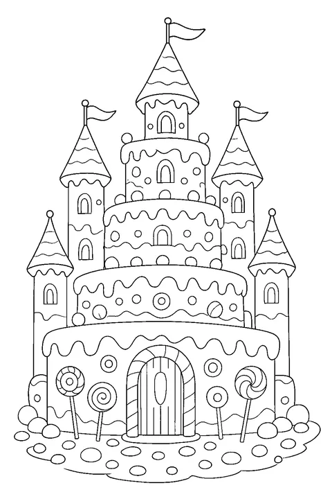 Cake Castle — Print PDF