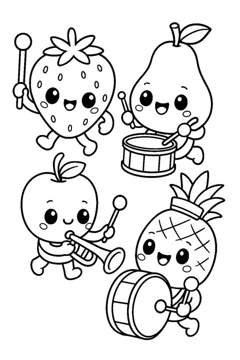 Fruit Parade — Print PDF