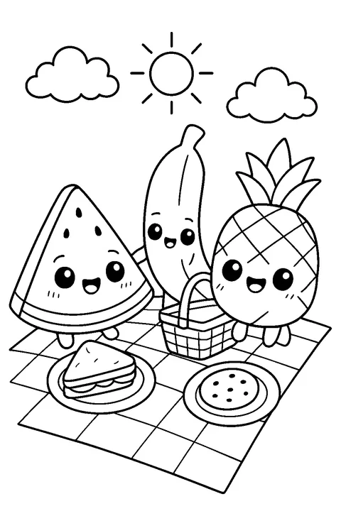 Fruit Picnic — Print PDF