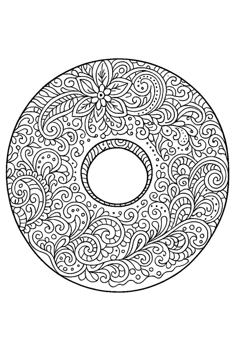 Ornament Donut — Print PDF