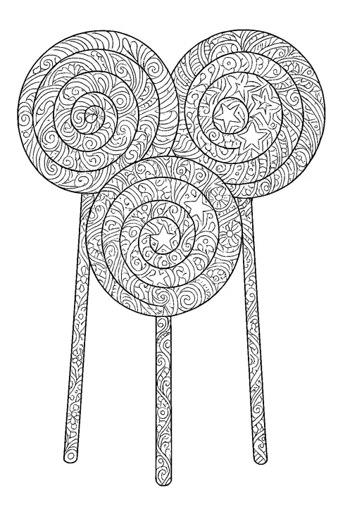 Ornament Lollipops — Print PDF
