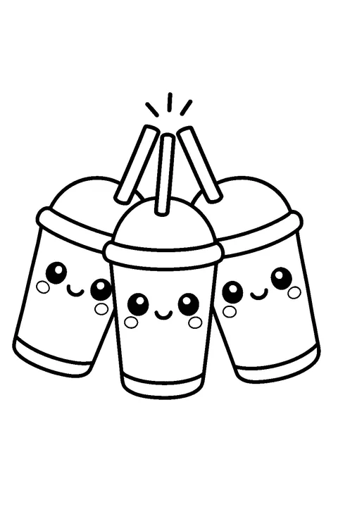 Smoothie Trio — Print PDF