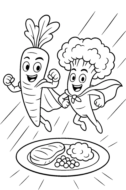 Veggie Heroes — Print PDF