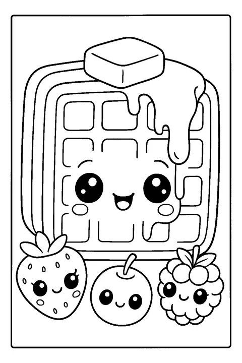 Waffle Breakfast — Print PDF
