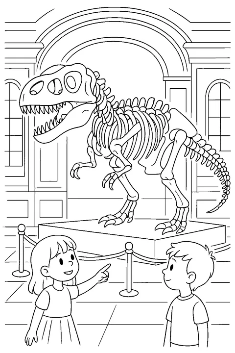 Dinosaur Museum — Print PDF