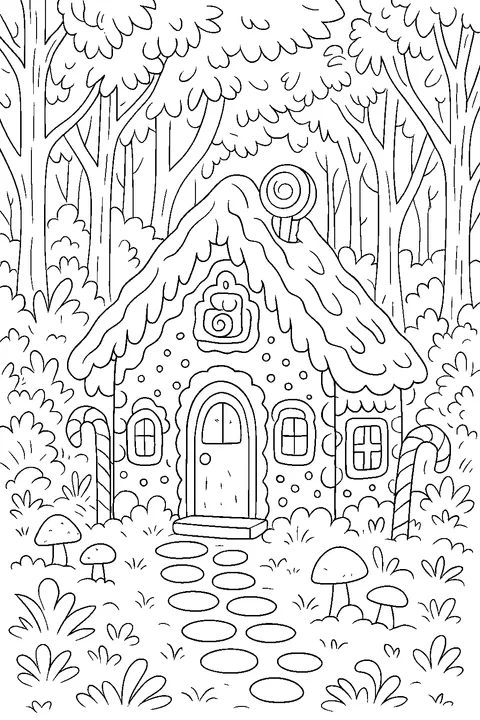 Candy Cottage — Print PDF