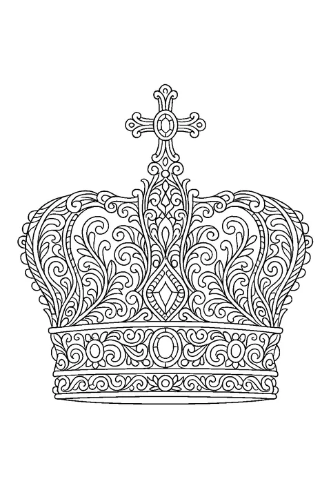 Ornament Crown — Print PDF