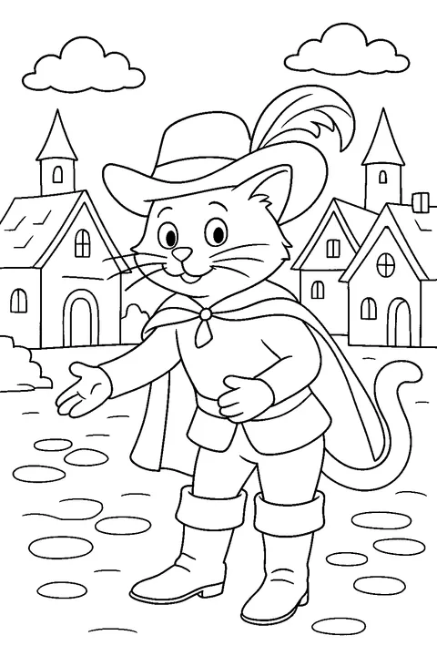 Cat in Boots — Print PDF