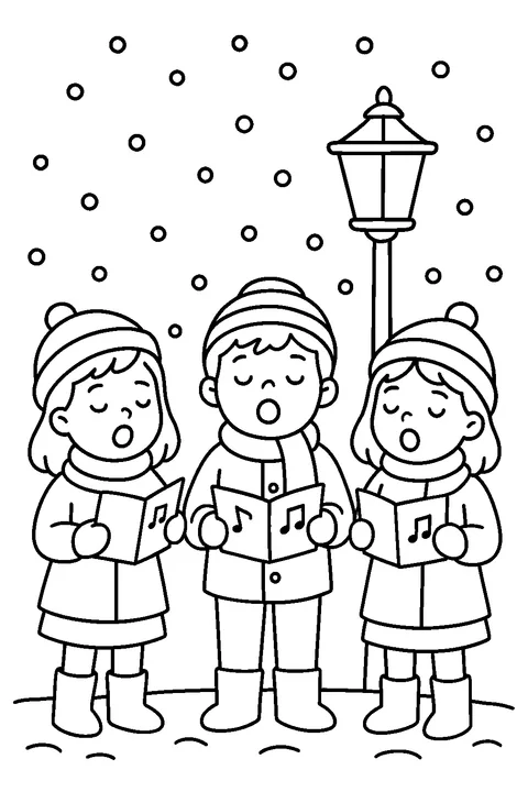Carol Singers — Print PDF