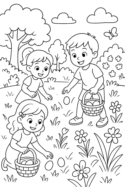 Easter Egg Hunt — Print PDF