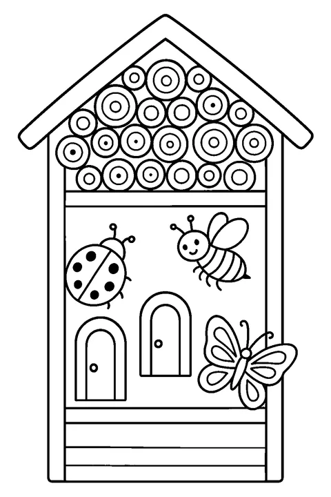 The Bug Hotel — Print PDF