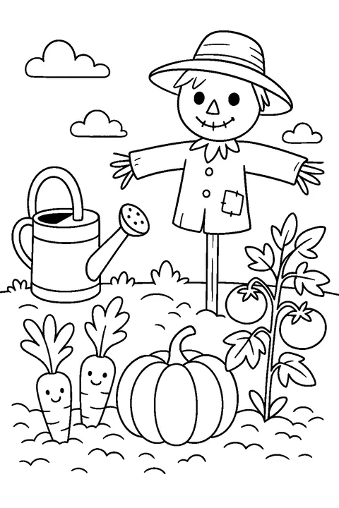 Vegetable Garden — Print PDF