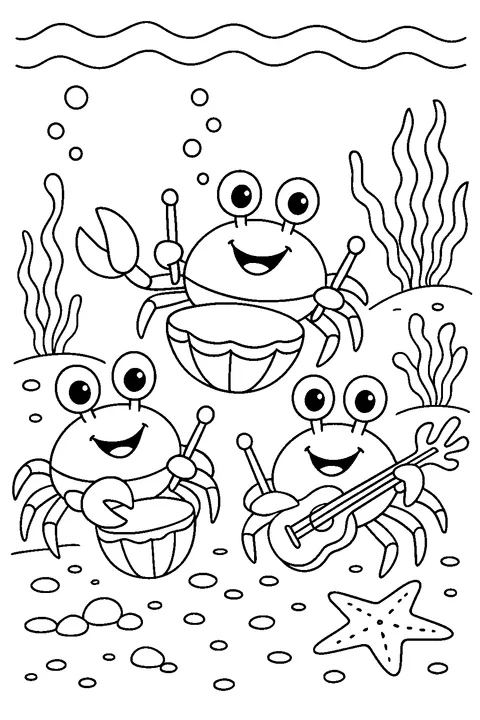 Crab Concert — Print PDF