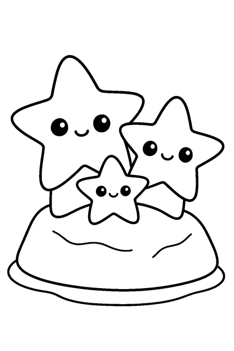 Starfish Family — Print PDF