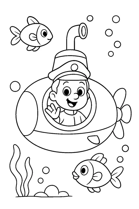 Yellow Submarine Adventure — Print PDF