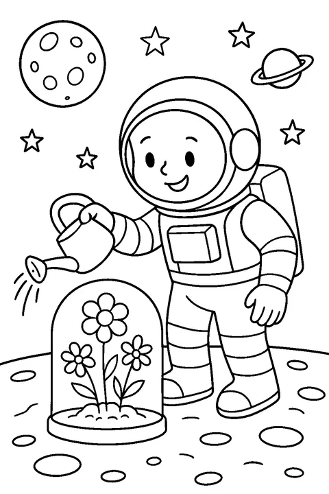 Space Garden — Print PDF