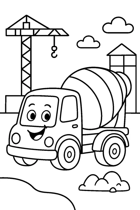 Cement Mixer — Print PDF