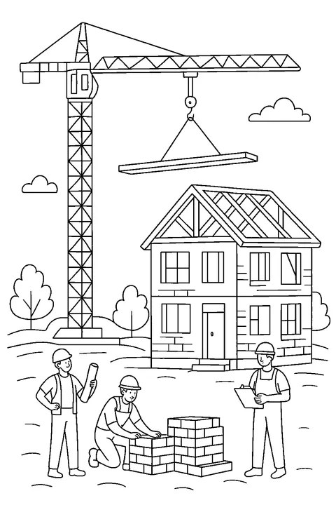 Tower Crane — Print PDF