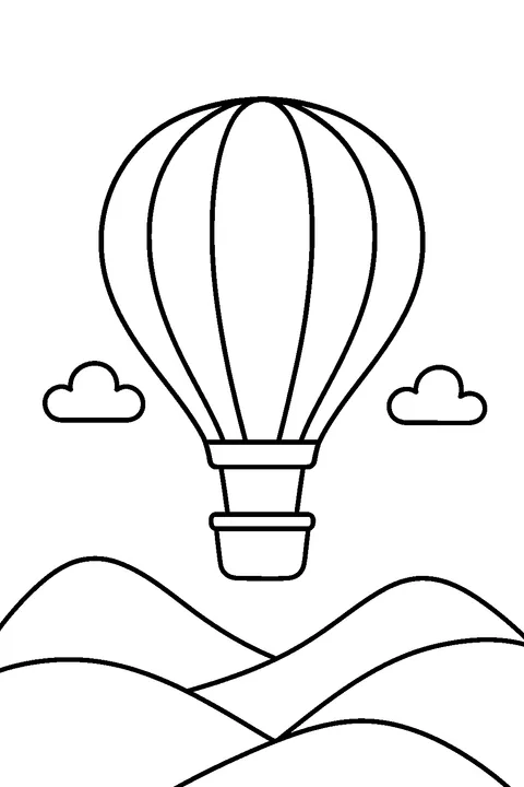 Hot Air Balloon Ride — Print PDF