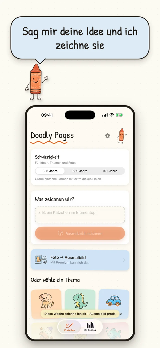 Doodly Pages app