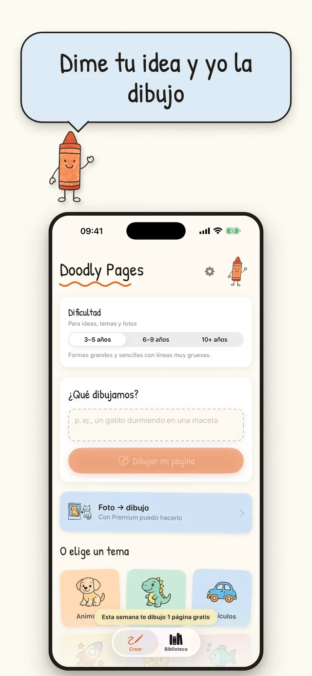 Doodly Pages app
